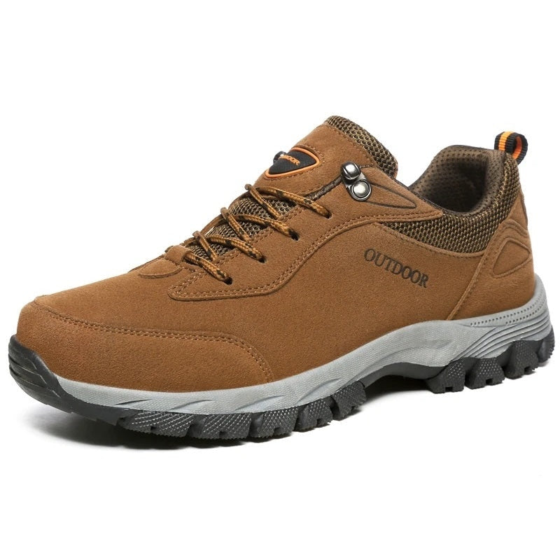 Walker - Waterproof Comfort Walking Hiking Shoes Brown