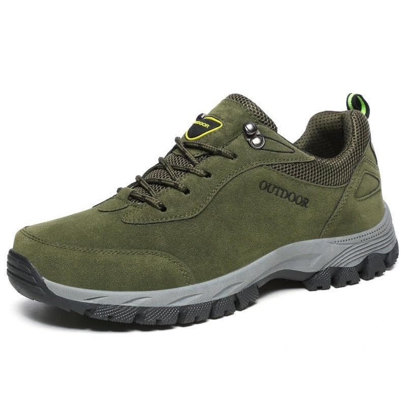 Walker - Waterproof Comfort Walking Hiking Shoes Green