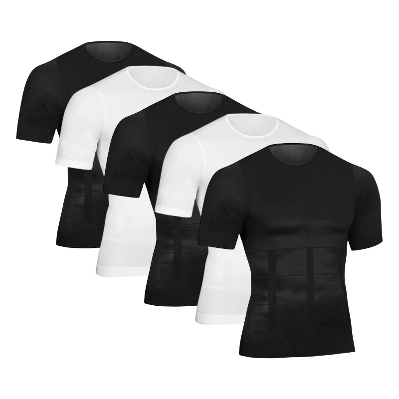 5-Pack Compression Shirt Tech Sweat-proof Undershirt