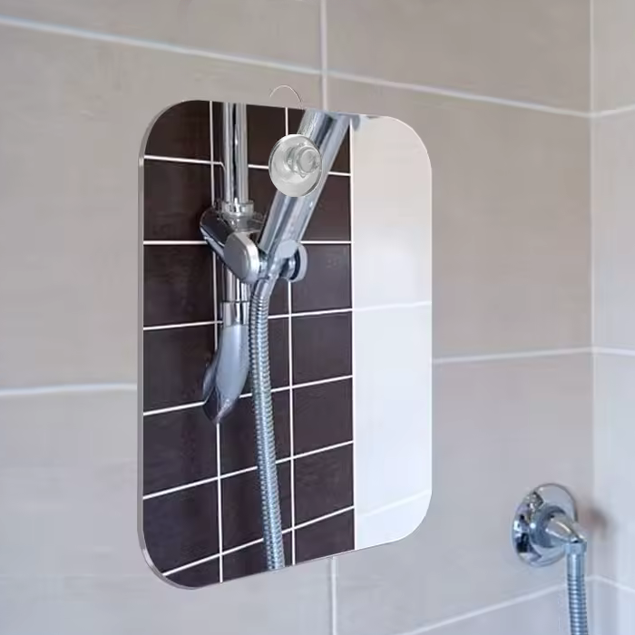 Anti-Fog Shaving Mirror with Suction Cup