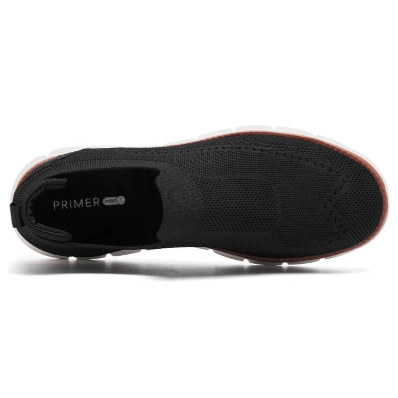 Flex Slip-on - Knit Stretch Comfort Breathable Shoes Black