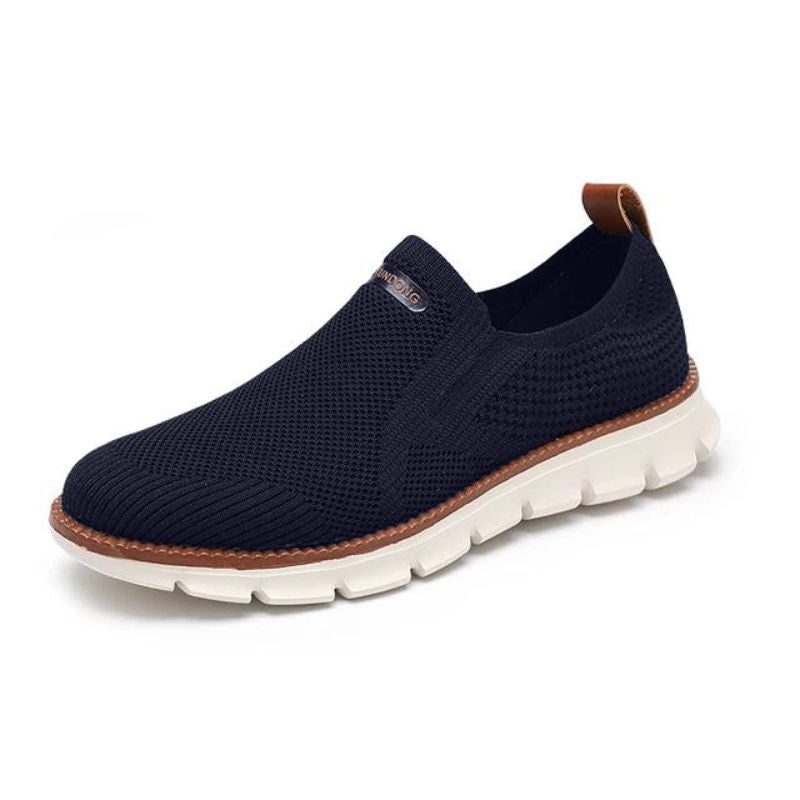 Knit Slip-on - Comfort Stretch Fit Breathable Shoes Blue