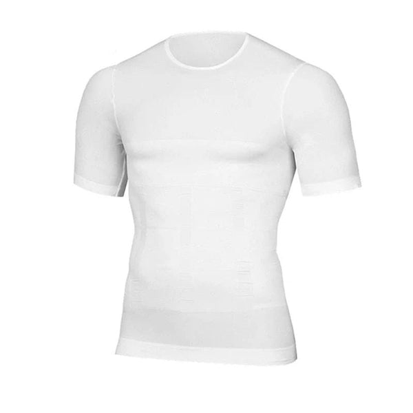 Compression Shirt Tech Sweat-proof Undershirt White