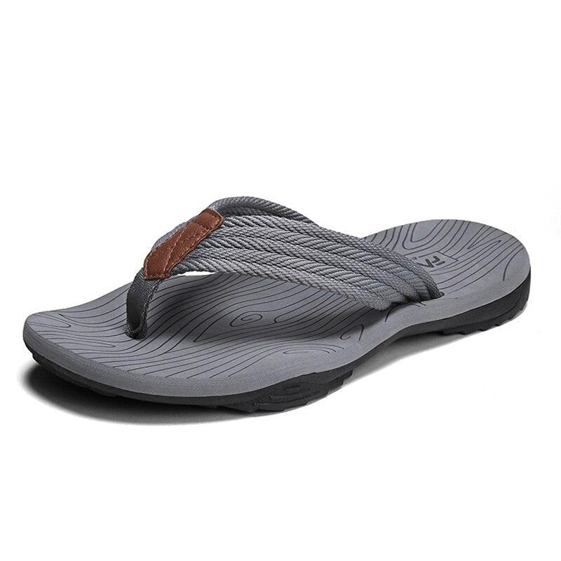Softer Flip Flops - Orthopaedic Arched Anti-Sweat Sandal Gray