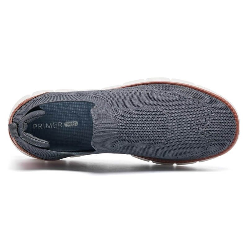 Flex Slip-on - Knit Stretch Comfort Breathable Shoes Gray